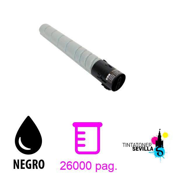Tóner Compatible Konica Minolta Bizhub C258 / C308 / C368 Negro A8DA150 / TN-324K / TN324