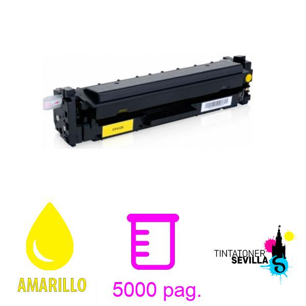 Tóner Compatible HP CF412X / CF412A Amarillo 410X / 410A