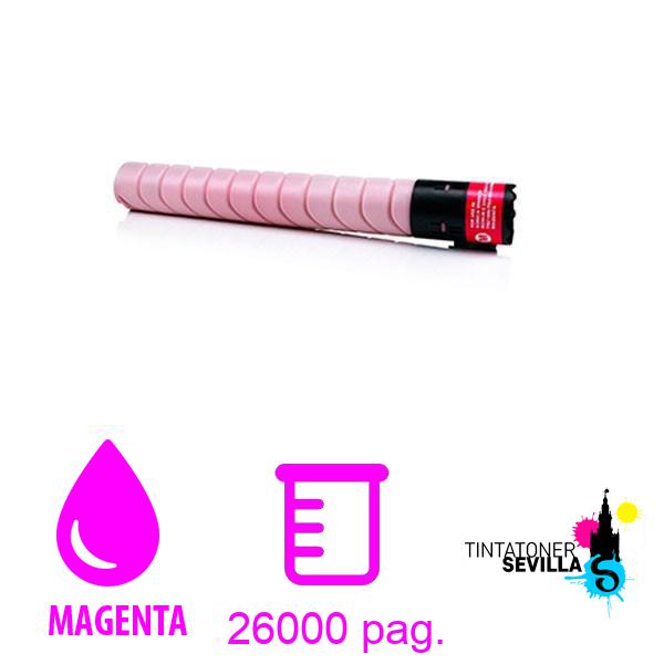 Tóner Compatible Konica Minolta Bizhub C221 / C221S / C281 Magenta A33K380 / TN-220M / TN220