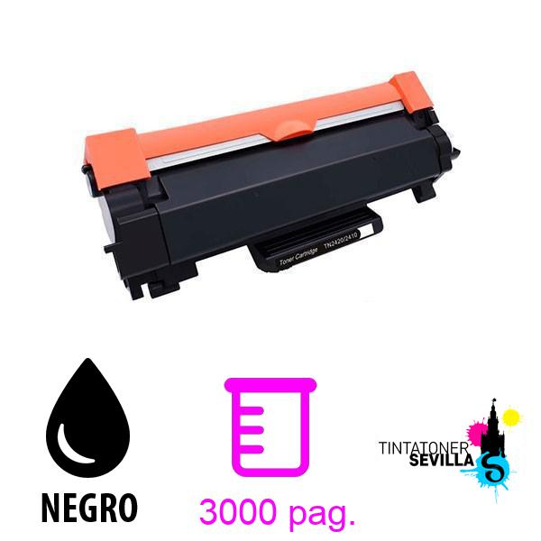 Tóner Compatible Brother TN2420 / TN2410 Negro TN-2420 / TN2410