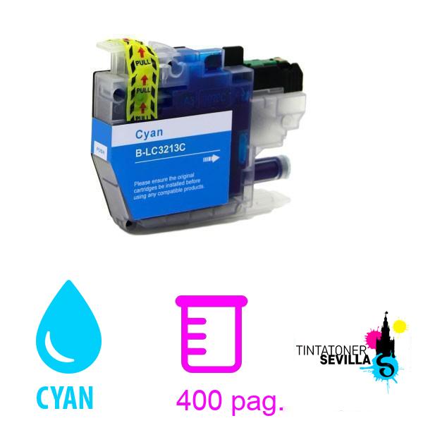 Compatible Cartucho Brother LC3213 / LC3211 Cyan LC-3213C / LC-3211C