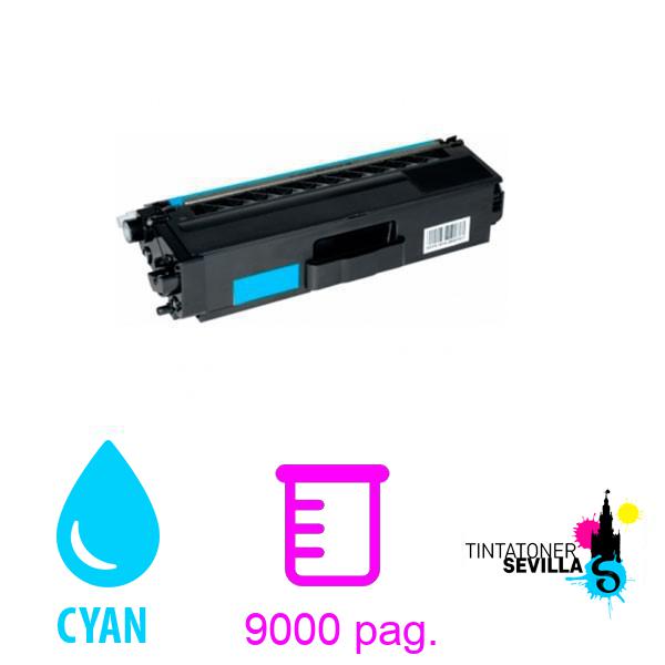 Tóner Compatible Brother TN910 Cyan TN-910C