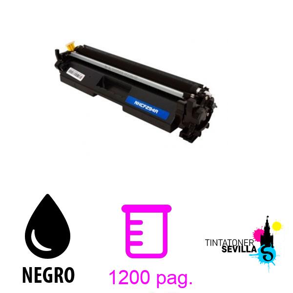 Tóner Compatible HP CF294A / 94A Negro para HP LaserJet Pro M118, MFP M148
