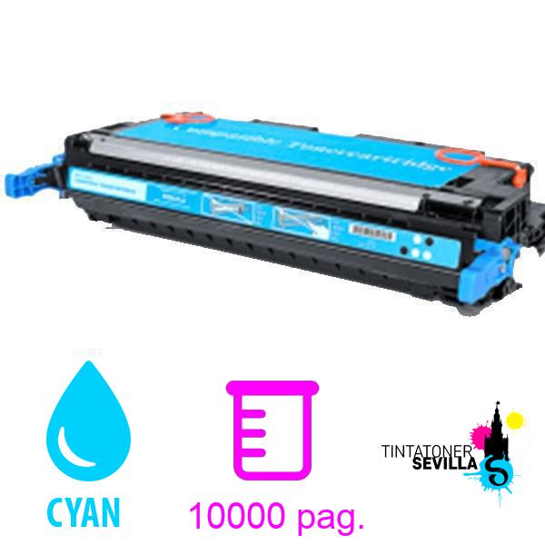 Tóner Compatible HP Q5951A / 643A Cyan
