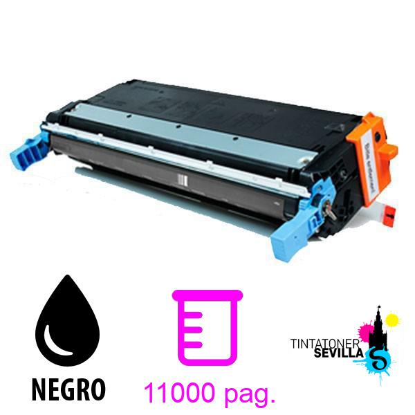 Tóner Compatible HP C9730A / 645A Negro