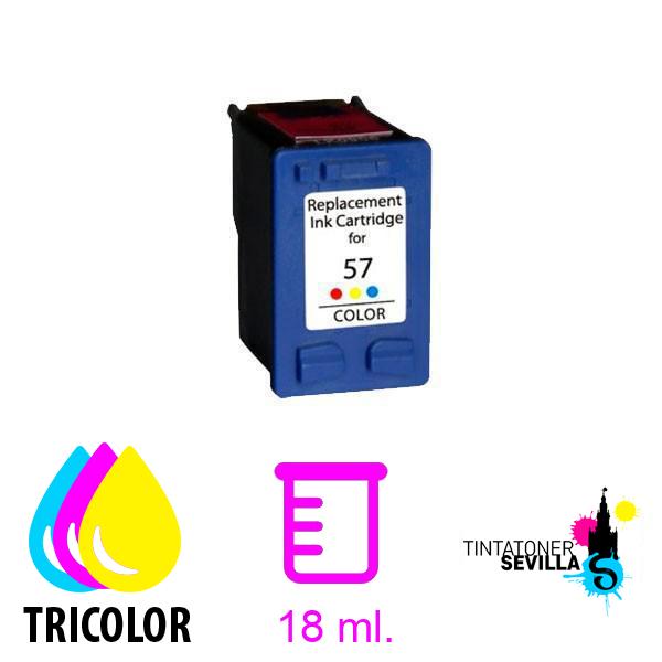 Cartucho Compatible HP 57 Tricolor C6657AE