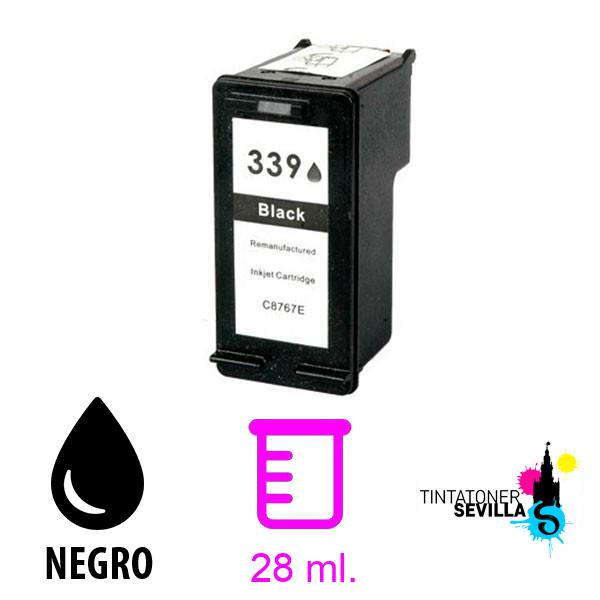 Cartucho Compatible HP 339 Negro C8767EE