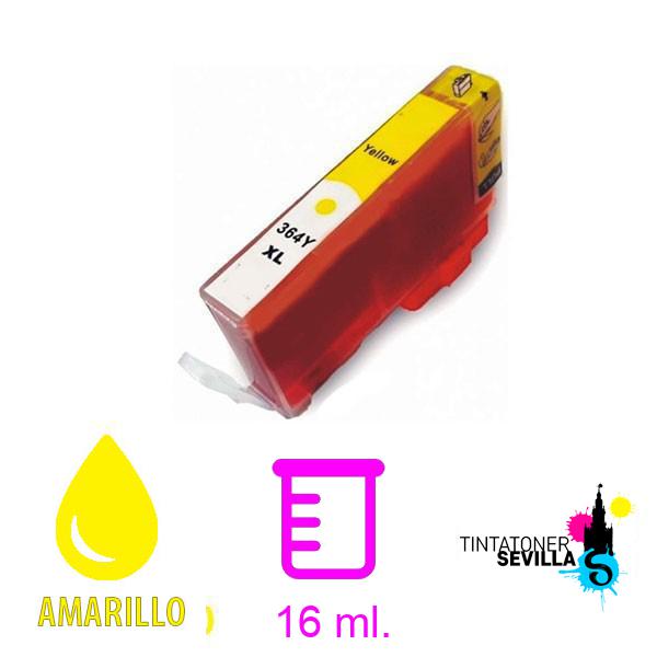 Cartucho Compatible HP 364XL V2 Amarillo CB325EE / CB320EE