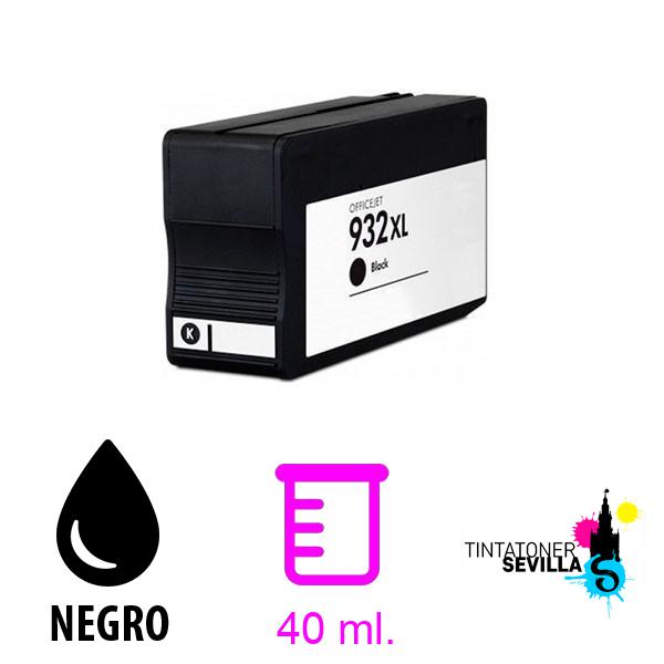 Cartucho Compatible HP 932XL Negro CN053AE