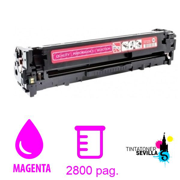 Tóner Compatible HP CC533A / CE413A / CF383A Magenta / /Canon 718