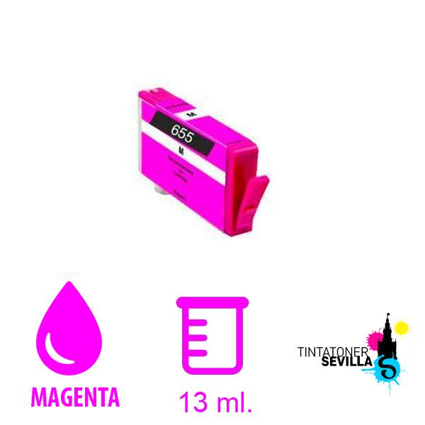 Cartucho Compatible HP 655 Magenta CZ111AE