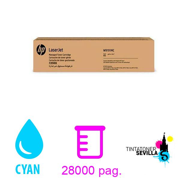 Tóner Original HP W9191MC Cyan
