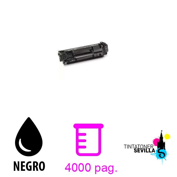 Tóner Compatible HP W1390X Negro NO usar en impresoras terminan en E
