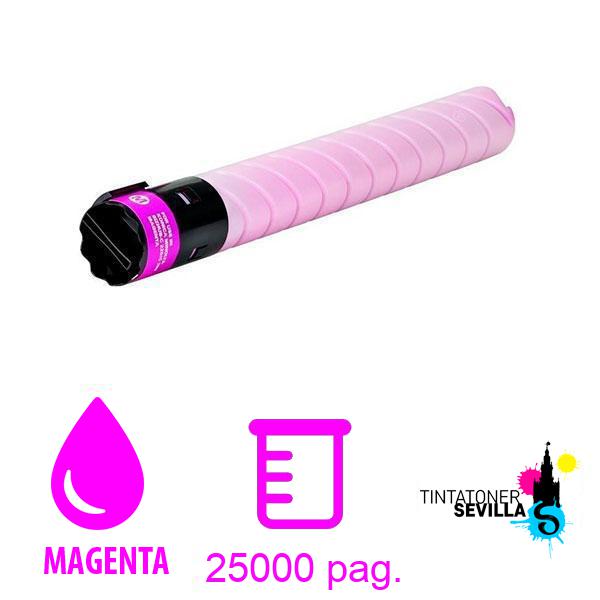 Tóner Compatible Konica Minolta Bizhub C224 / C284 / C364 Magenta A33K350 / TN-321M / TN321