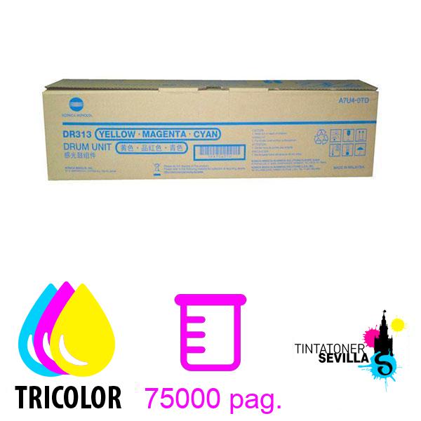 Tambor Original Konica Minolta Bizhub C258 / C308 / C368 Tricolor A7U40TD / DR313C