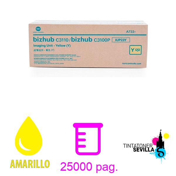 Tambor Original Konica Minolta Bizhub C-3110 Amarillo A73308H - IUP23Y