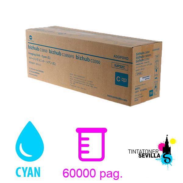 Tambor Original Konica Minolta IUP-22 Cyan A3GP0HD
