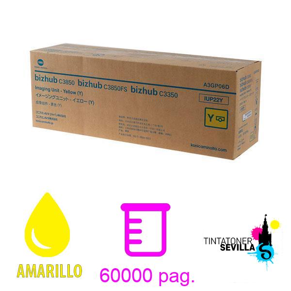 Tambor Original Konica Minolta IUP-22 Amarillo A3GP06D