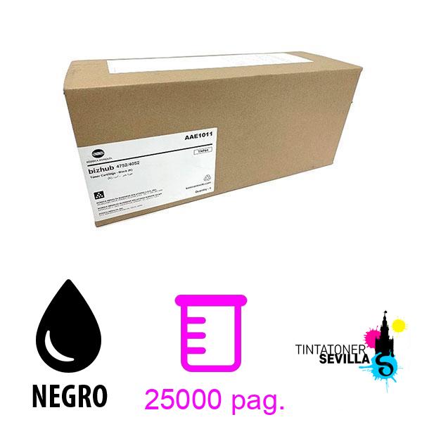 Tóner Original Konica Minolta Bizhub 4052 / 4752 TNP64 Negro AAE1011