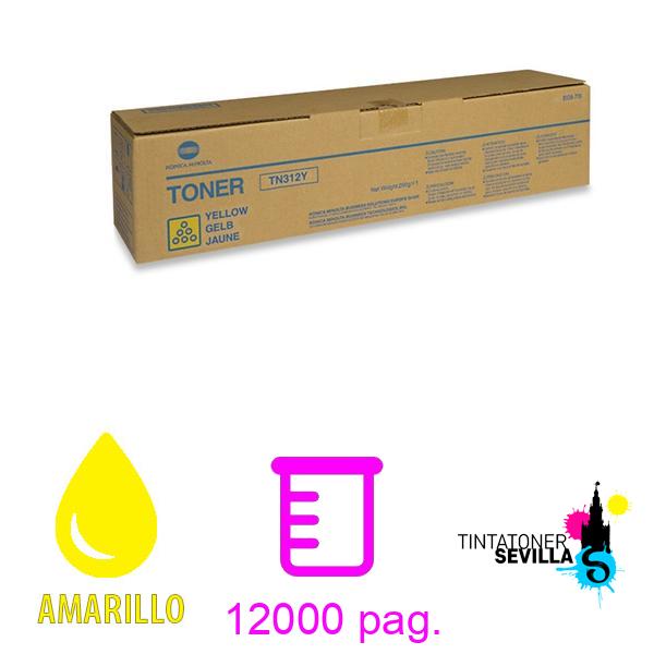 Tóner Original Konica Minolta TN312 Amarillo