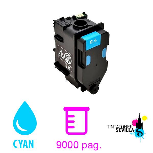Konica Minolta TNP81/TNP80/TNP79 Cyan Cartucho de Tóner Generico - Reemplaza TNP81K/AAJW151/TNP80K/AAJW152/TNP79K/AAJW150