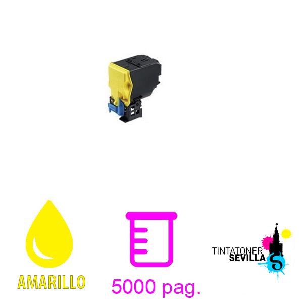 Tóner Compatible Konica Minolta TNP51 Amarillo (A5X0150, A5X0450, A5X0350, A5X0250)