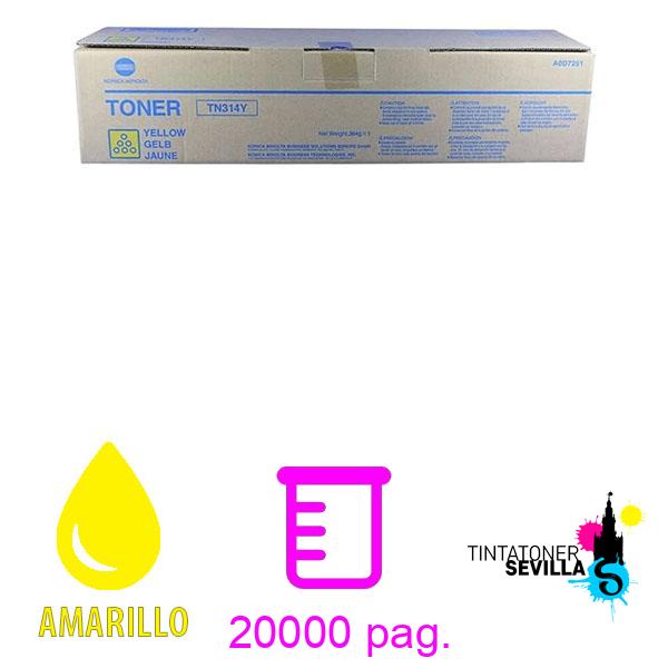 Original Tóner konica minolta TN314 Amarillo