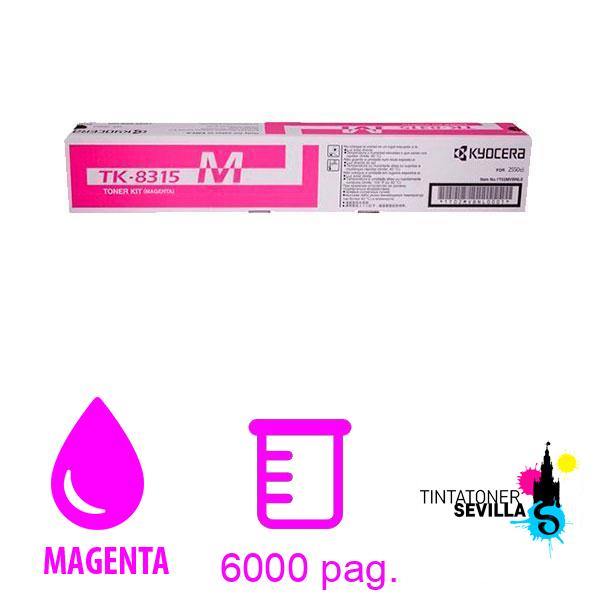 Tóner Original Kyocera TK-8315 Magenta 1T02MVBNL0