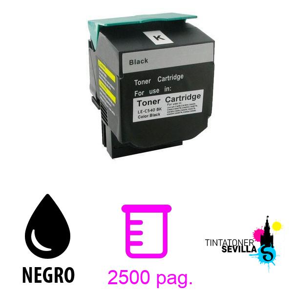 Tóner Compatible Lexmark C540N / C544DN / X544N Negro C540H1KG