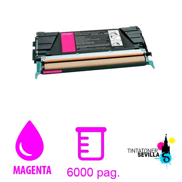 Tóner Compatible C734A1MG Lexmark C734 / C736 / X738 Magenta