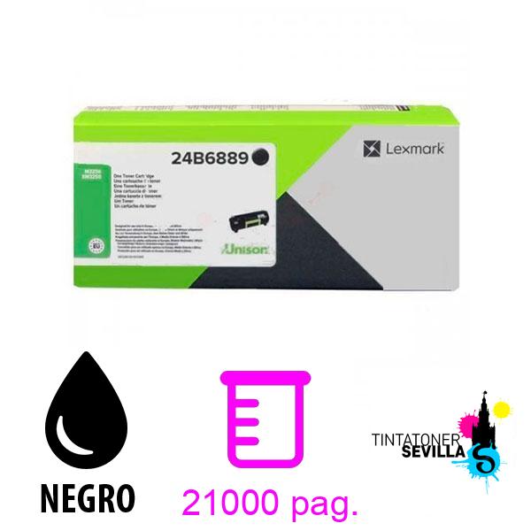 Tóner Original Lexmark XM1246 Negro 24B6889