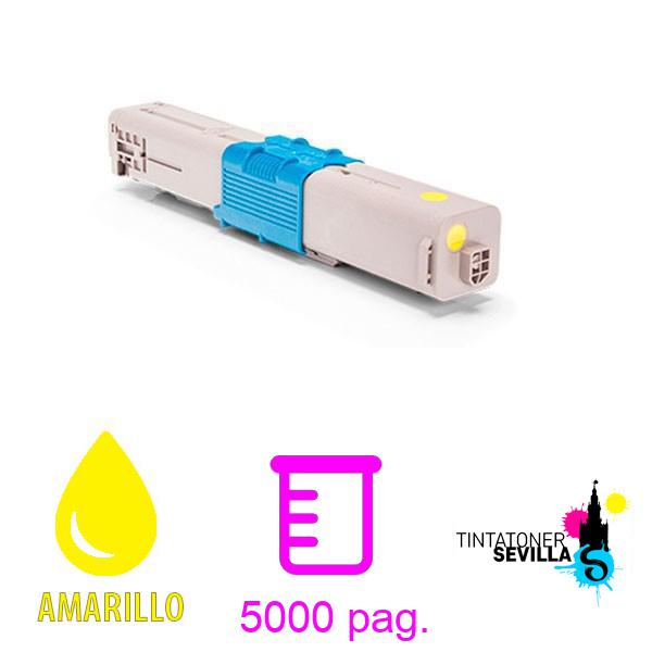 Tóner Compatible OKI ES3451 MFP / ES5430 DN / ES5461 MFP Amarillo 44469740