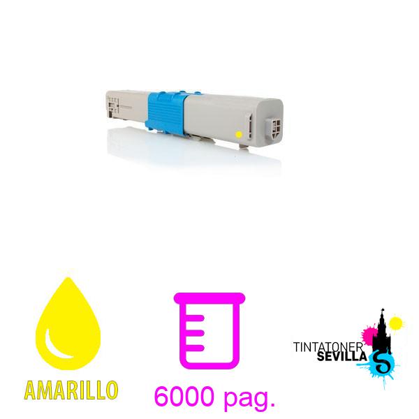 Tóner Compatible OKI ES3452 MFP / ES5431 DN / ES5462 MFP Amarillo 44973509