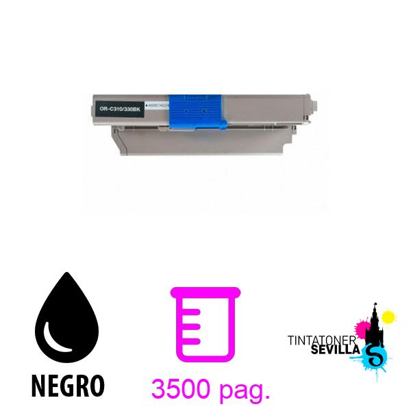 Tóner Compatible OKI MC351 / MC352 / MC361 / MC362 / MC561 / MC562 Negro 44469803