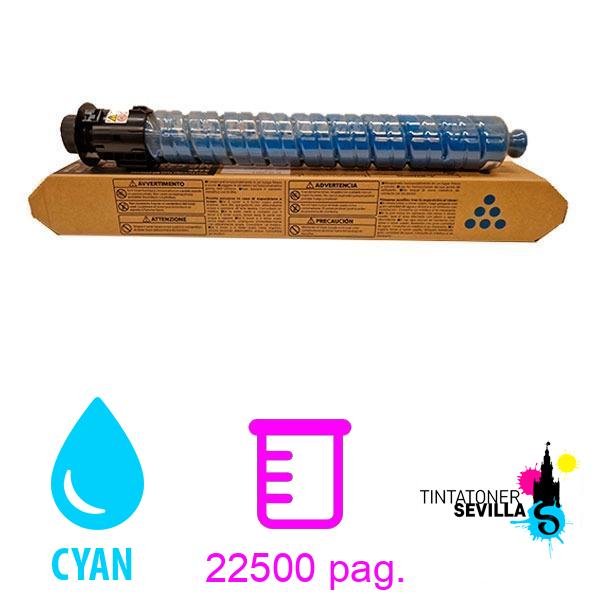 Tóner Compatible Ricoh Aficio MP-C4503 / 5503 / 6003 - 841856 Cyan