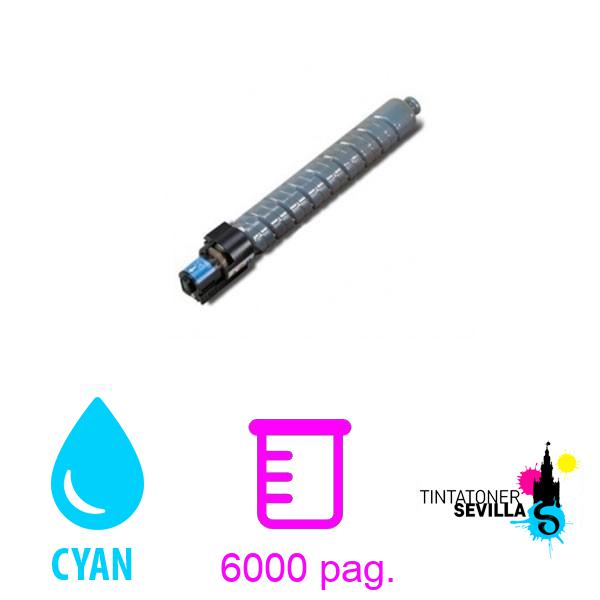 Tóner Compatible Ricoh Aficio MP-C306 / MP-C307 / MP-C406 Cyan 842096 MPC306 / MPC307 / MPC406