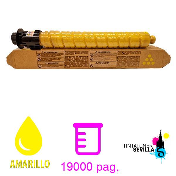 Tóner Compatible Ricoh IM-C3000 / IM-C3500 Amarillo 842256