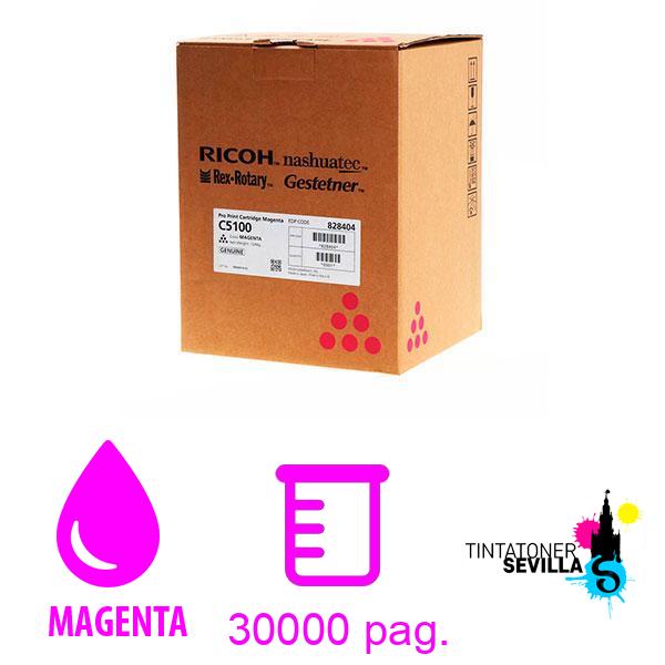 Tóner Original Ricoh Pro C5100 / C5110 Magenta 828404