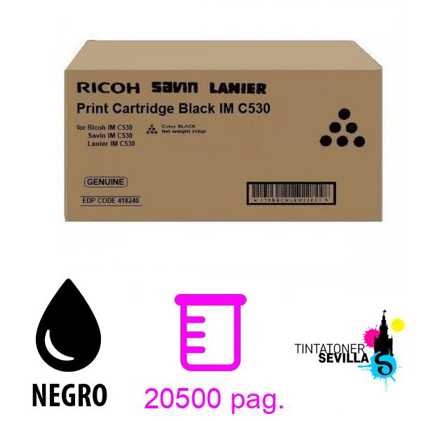 Tóner Original Ricoh IMC530 Negro 418240