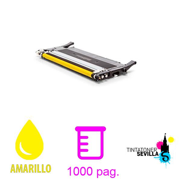Tóner Compatible Samsung CLP325 / CLP320 / CLX3185 / CLX3180 Amarillo CLT-Y4072S / SU472A
