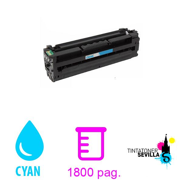 Tóner Compatible Samsung CLP415 / CLX4195 Cyan CLT-C504S