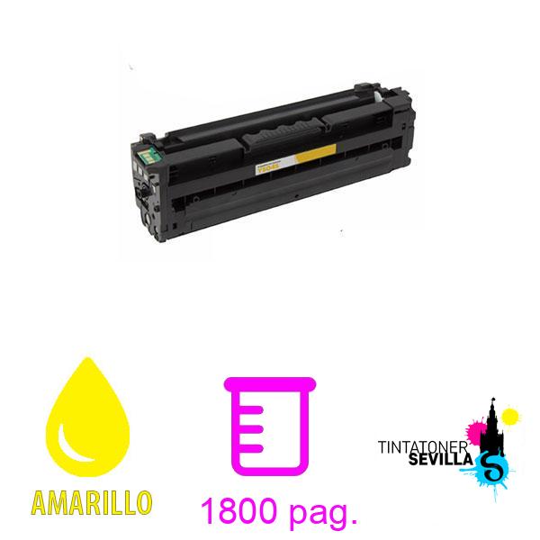 Tóner Compatible Samsung CLP415 / CLX4195 Amarillo CLT-Y504S