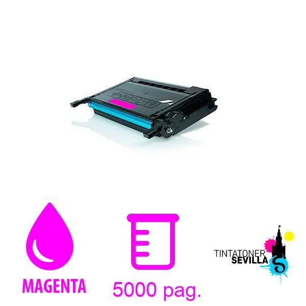 Tóner Compatible Samsung CLP610 / CLP660 / CLX6200 / CLX6210 / CLX6240 Magenta CLP-M660B
