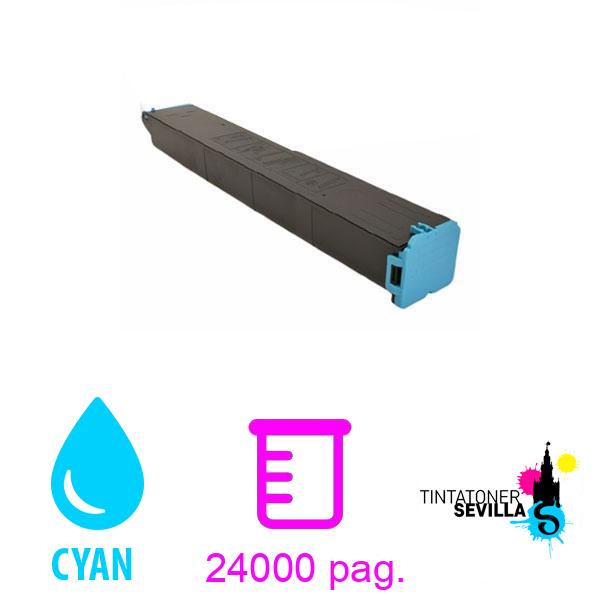 Tóner Compatible Sharp MX60/MX61 GTBA Cyan