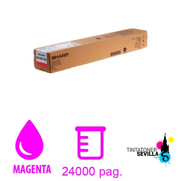 Tóner Original Sharp MX-61GTMA Magenta 082916