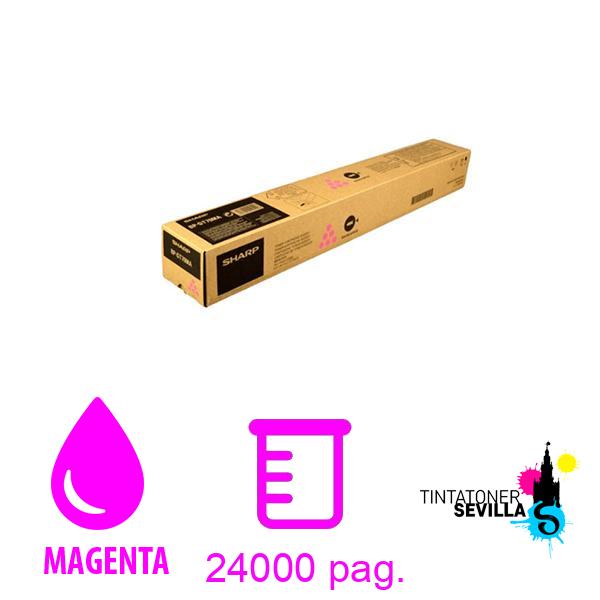 Original Tóner Sharp BP-GT70MA (Magenta)