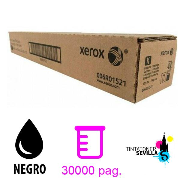Tóner Original Xerox Color 550, 560, 570, C60, C70 Negro 006R01521